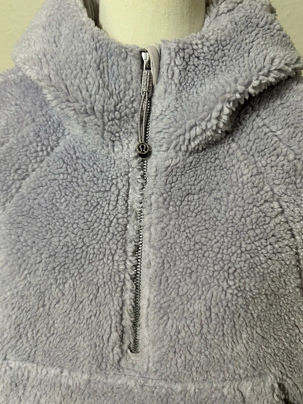 lululemon athletica Kids Lavender Hooded Sherpa Pullover